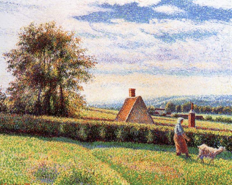 Camille Pissarro Women and the sheep china oil painting image
